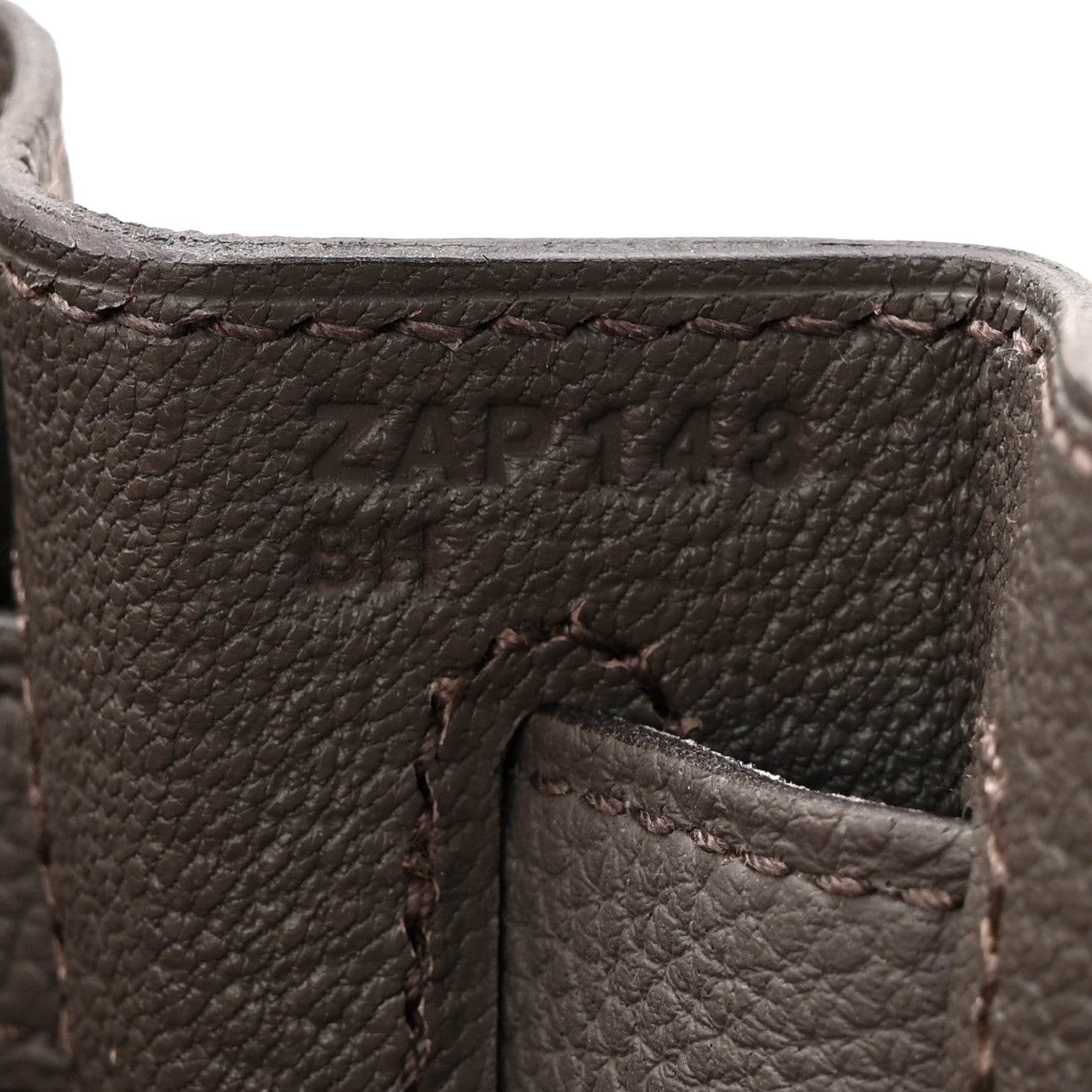 Hermes Togo Kelly Retourne 28 Etain 7 of 10