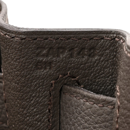 Hermes Togo Kelly Retourne 28 Etain 7 of 10
