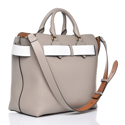 Burberry Soft Grain Calfskin Medium Belt Bag Mineral Grey 5 of 11