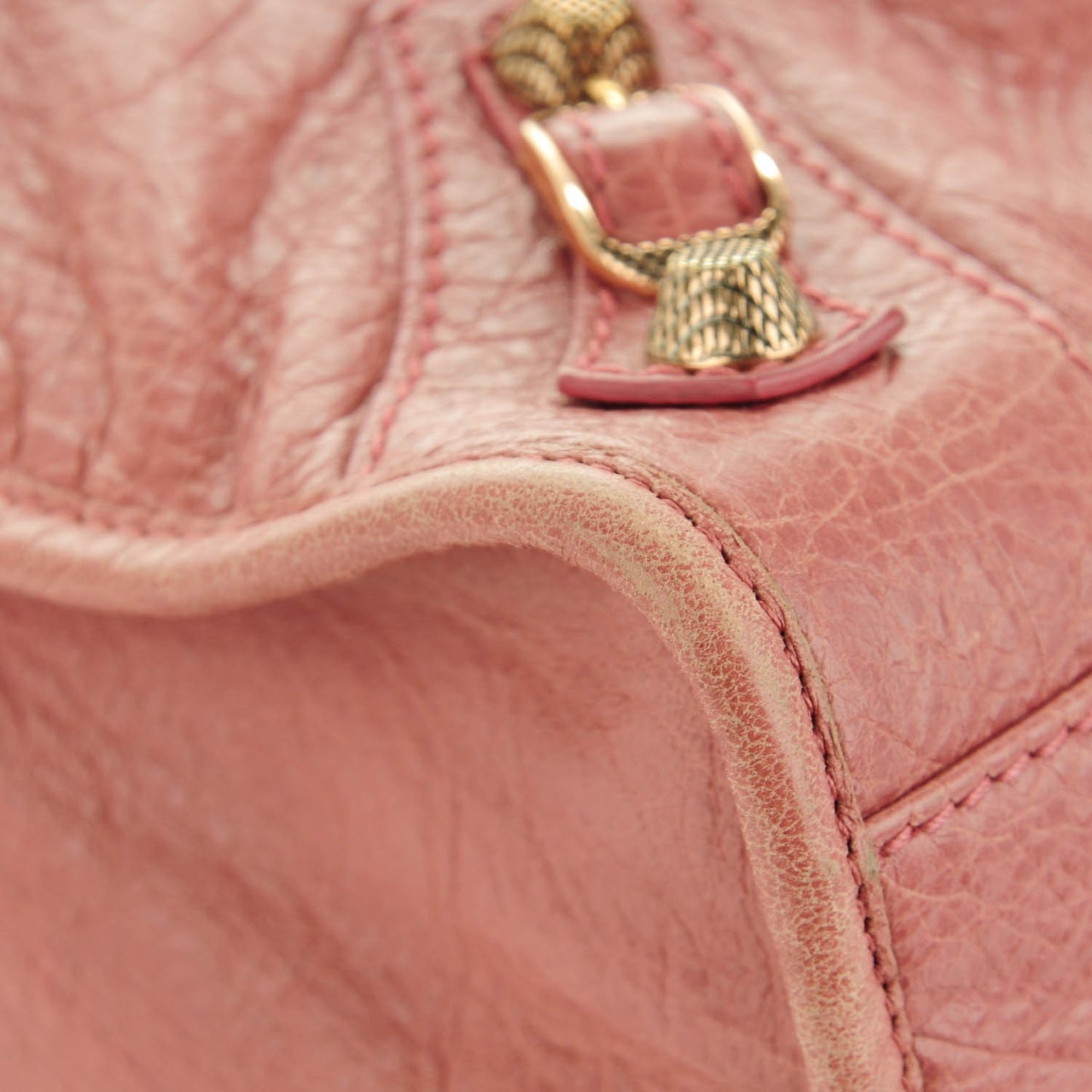 Agneau Giant 12 Rose Gold Hardware City Rose Bruyere
