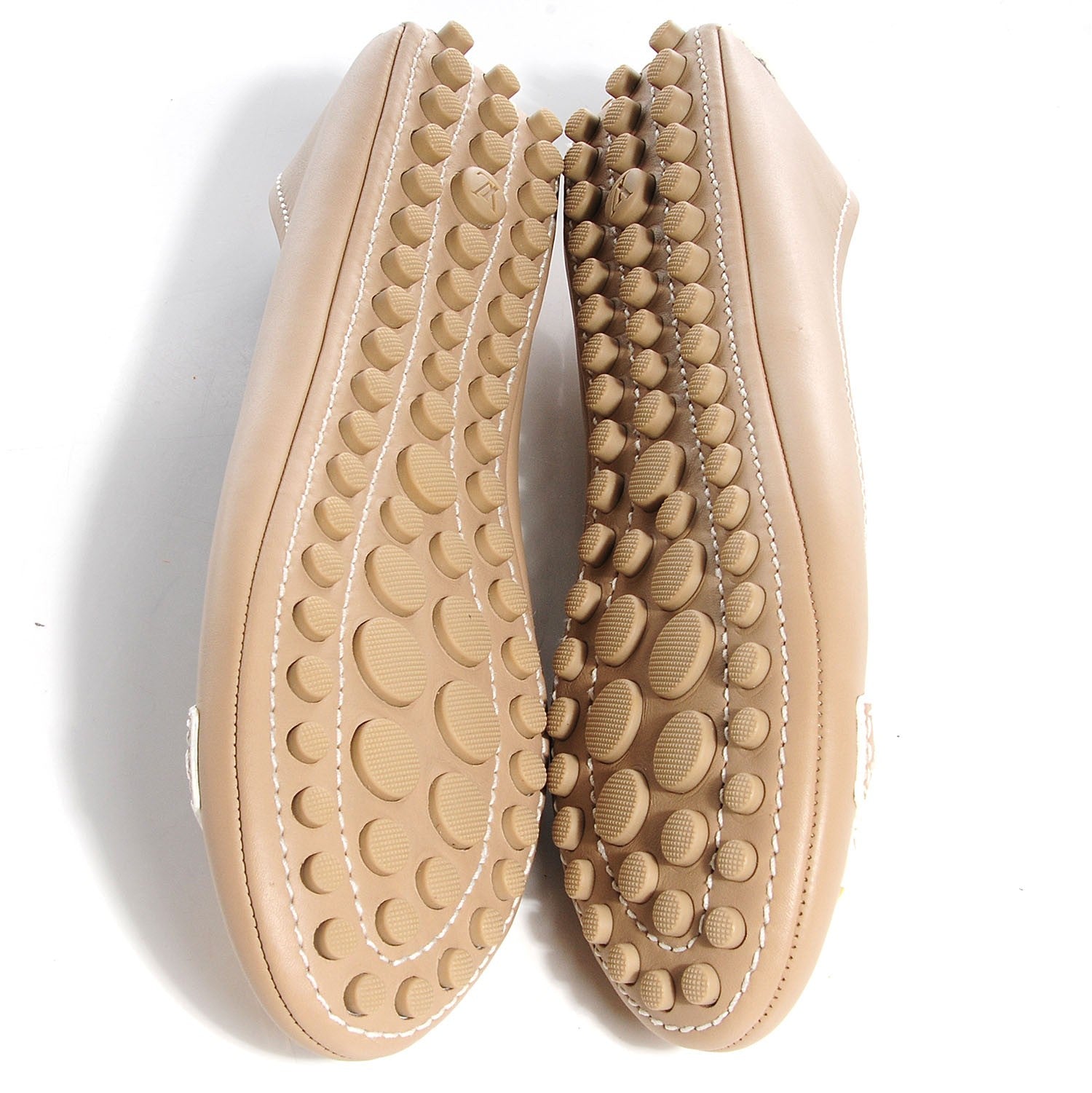 Louis Vuitton Leather Oxford Ballerina Flats Beige 37 4 of 7