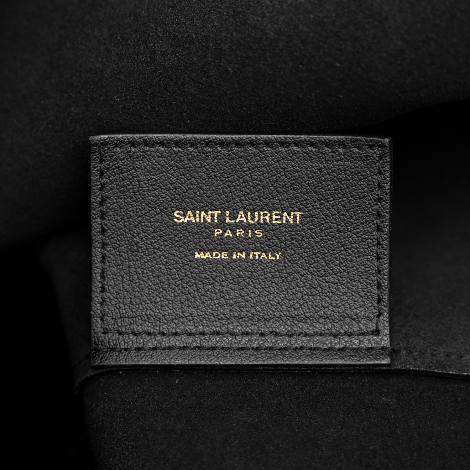 Saint Laurent Calfskin Large Shopping Tote Black 6 of 18