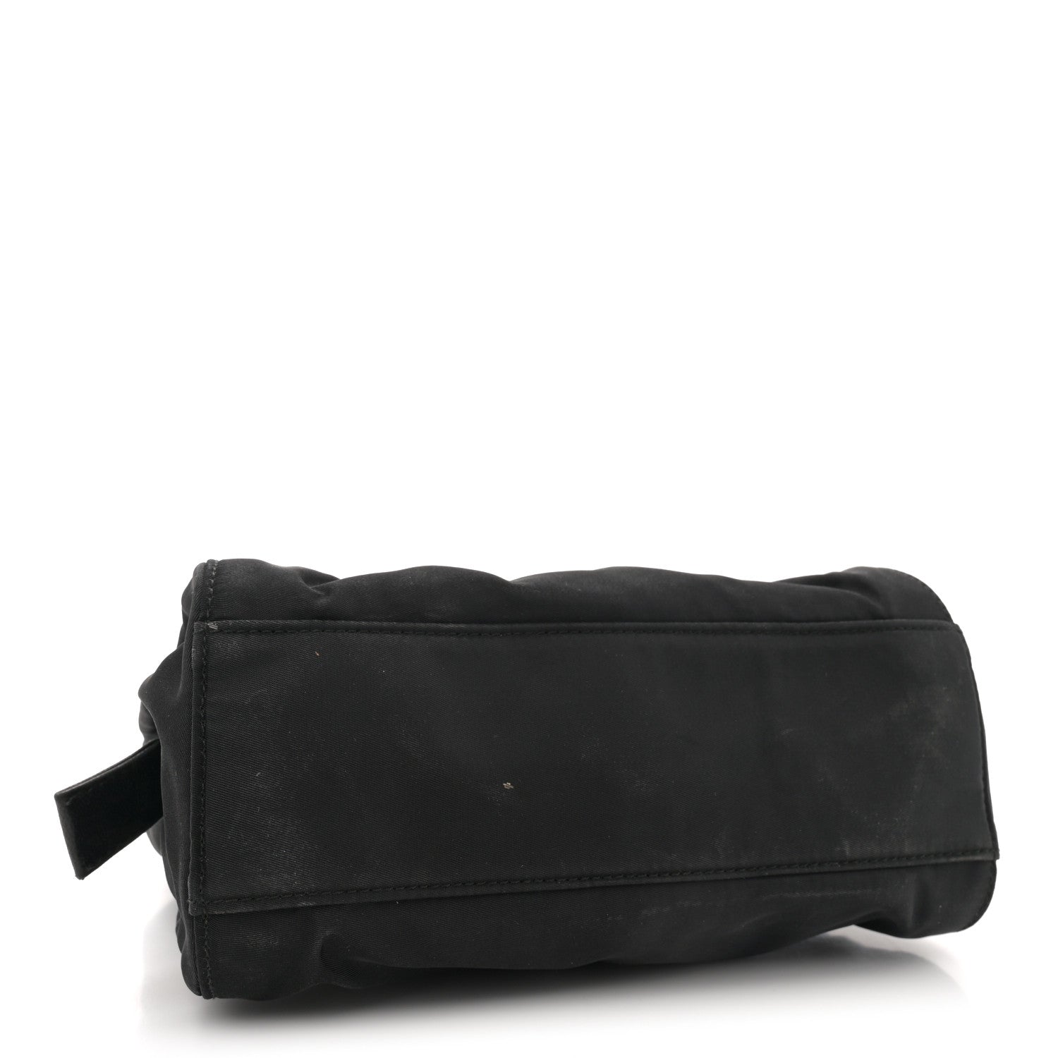 Prada Tessuto Nylon Chain Shoulder Bag Black 4 of 14
