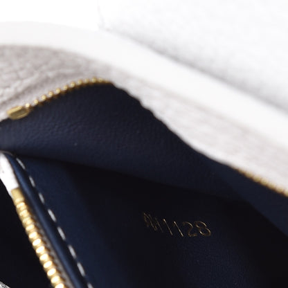 Louis Vuitton Taurillon Capucines PM Blue Marine 7 of 8