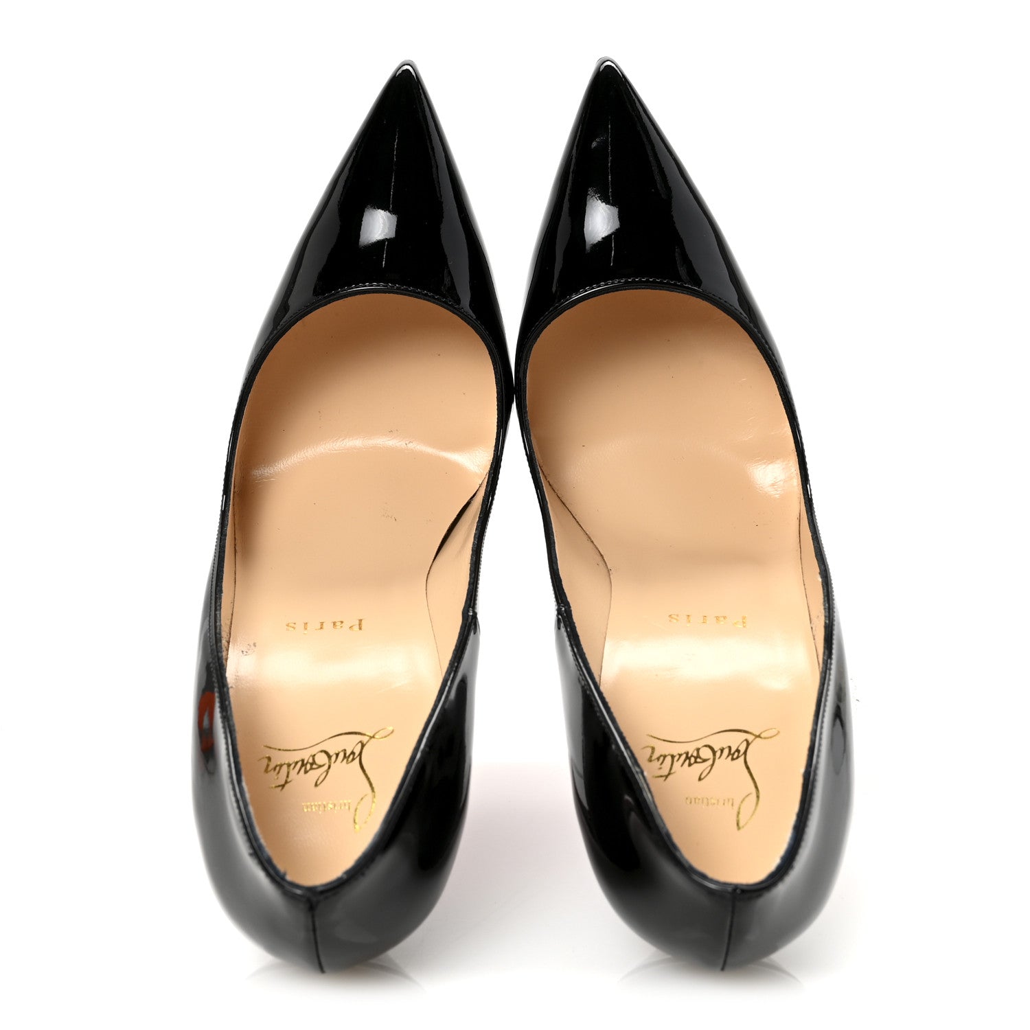 Christian Louboutin Patent So Kate 120 Pumps 38.5 Black 2 of 9