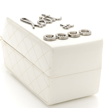 Chanel Goatskin Lait de Coco Milk Carton Bag White 9 of 10
