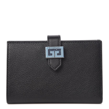 Givenchy Sugar Goatskin Medium GV3 Wallet Black 1 of 9