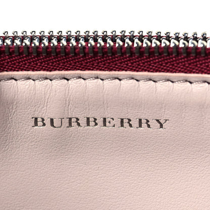 Burberry Grainy Goatskin Triple Zip Crossbody Bag Crimson 5 of 11