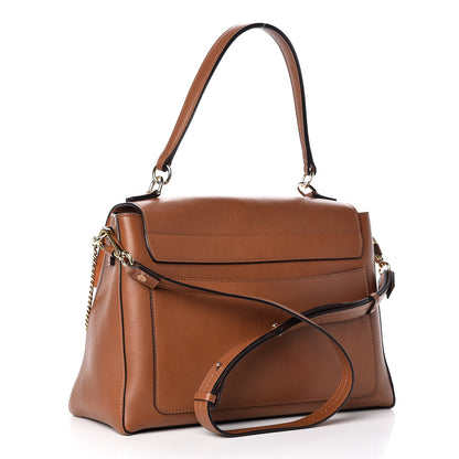 Chloe Calfskin Medium Faye Day Shoulder Bag Tan 4 of 15
