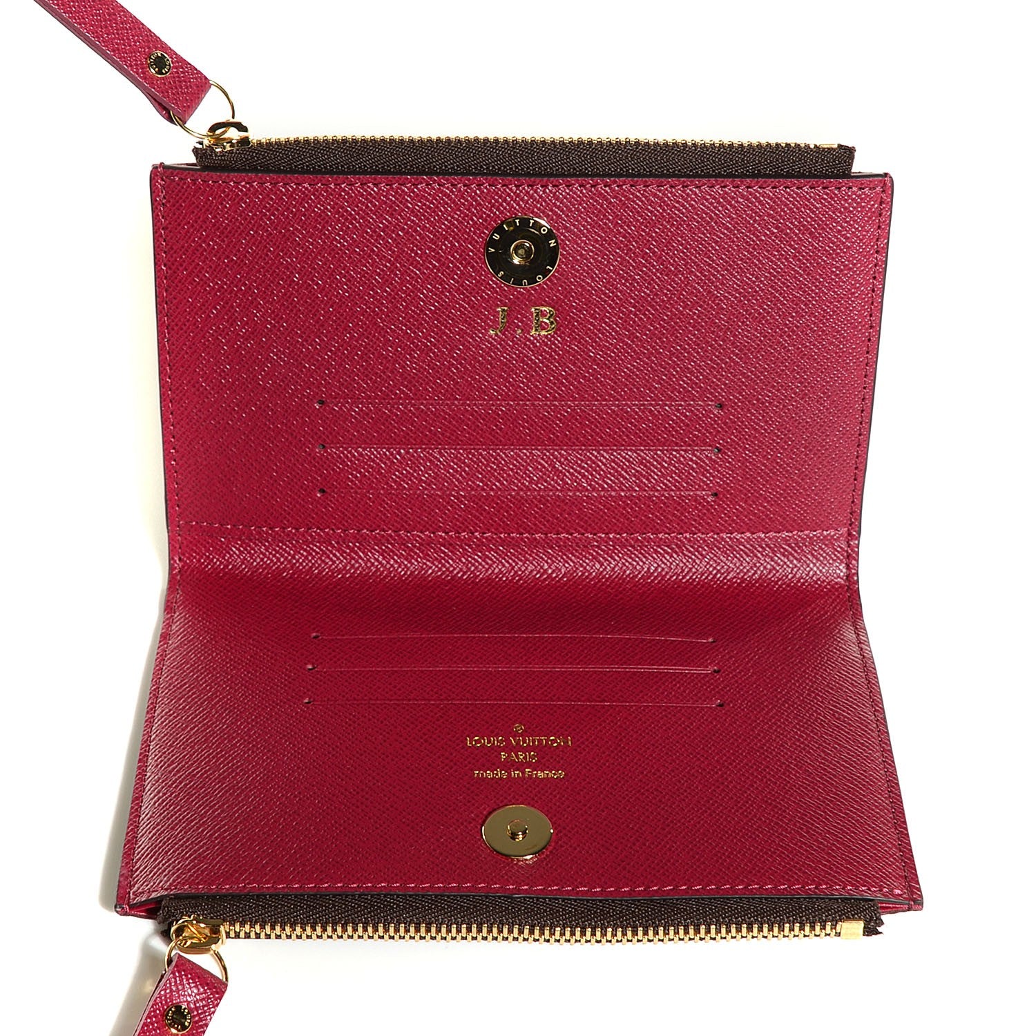 Louis Vuitton Monogram Adele Compact Wallet Fuchsia 5 of 8