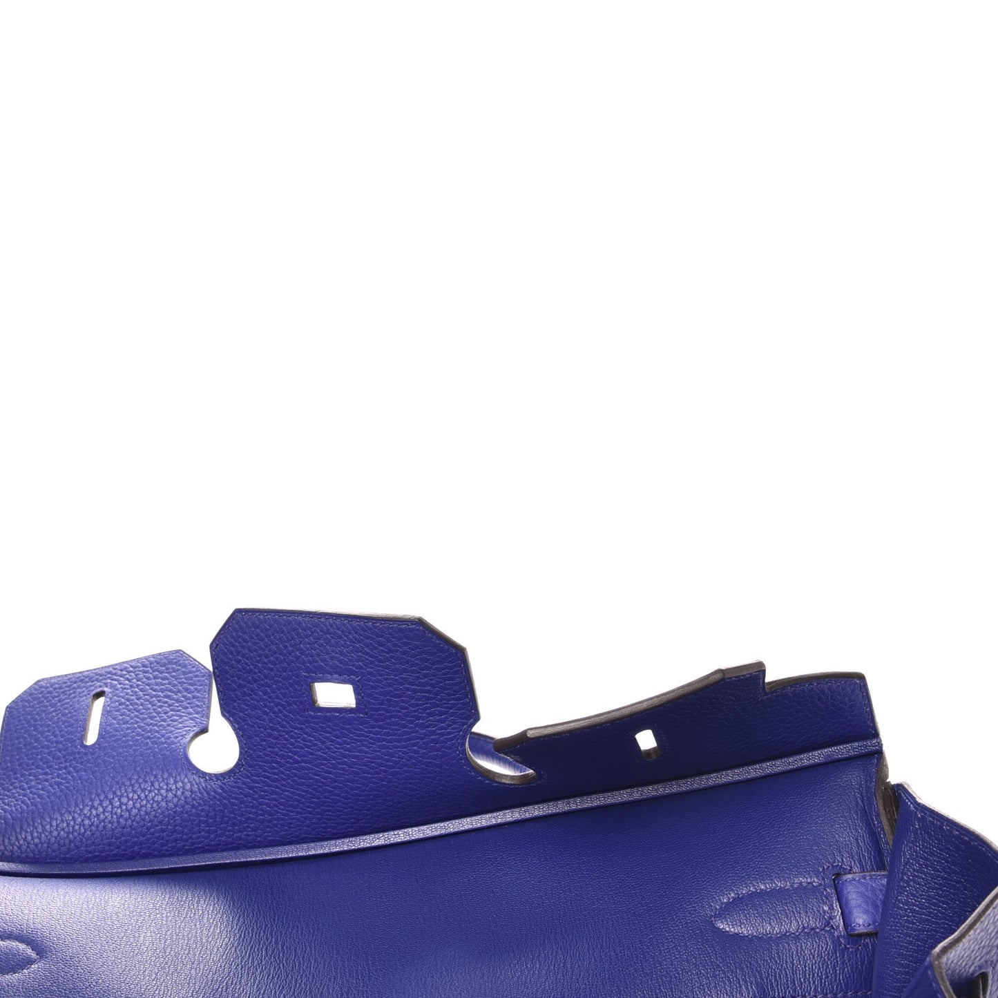 Togo Birkin 35 Bleu Electrique