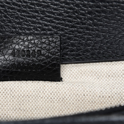 Gucci Pebbled Calfskin Small Dionysus Shoulder Bag Black 7 of 7