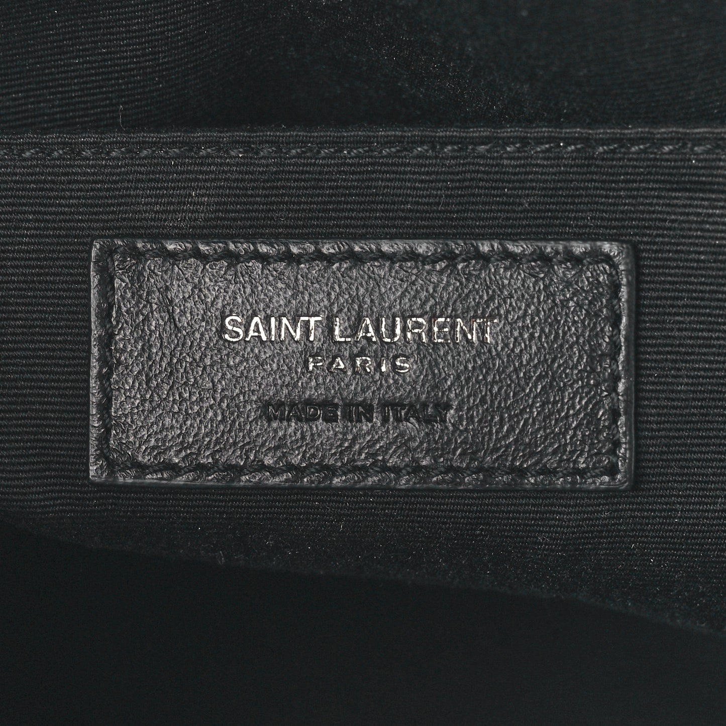 Calfskin Matelasse Monogram Lou Camera Bag Black
