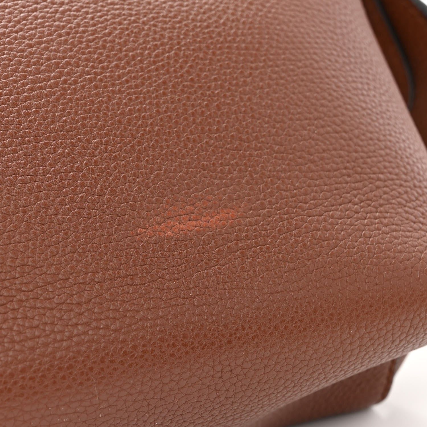 Burberry Calfskin Vintage Check Note Crossbody Bag Tan 12 of 13