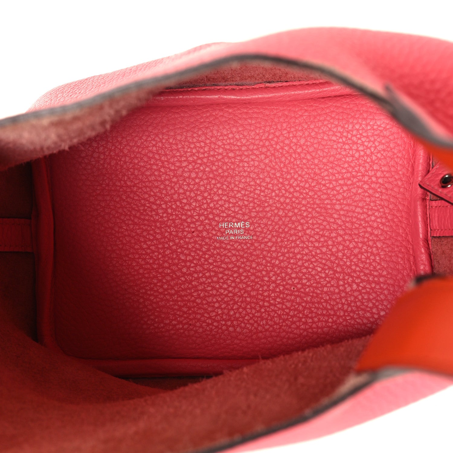 Hermes Taurillon Clemence Swift  Eclat Picotin Lock 18 PM  Rose Azalee Terre Battue 5 of 13