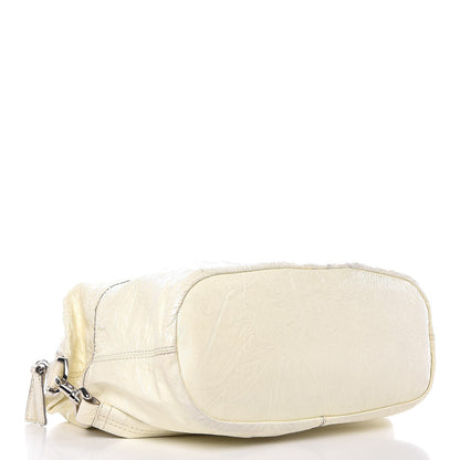 Givenchy Crinkled Patent Large Nightingale White 4 of 15