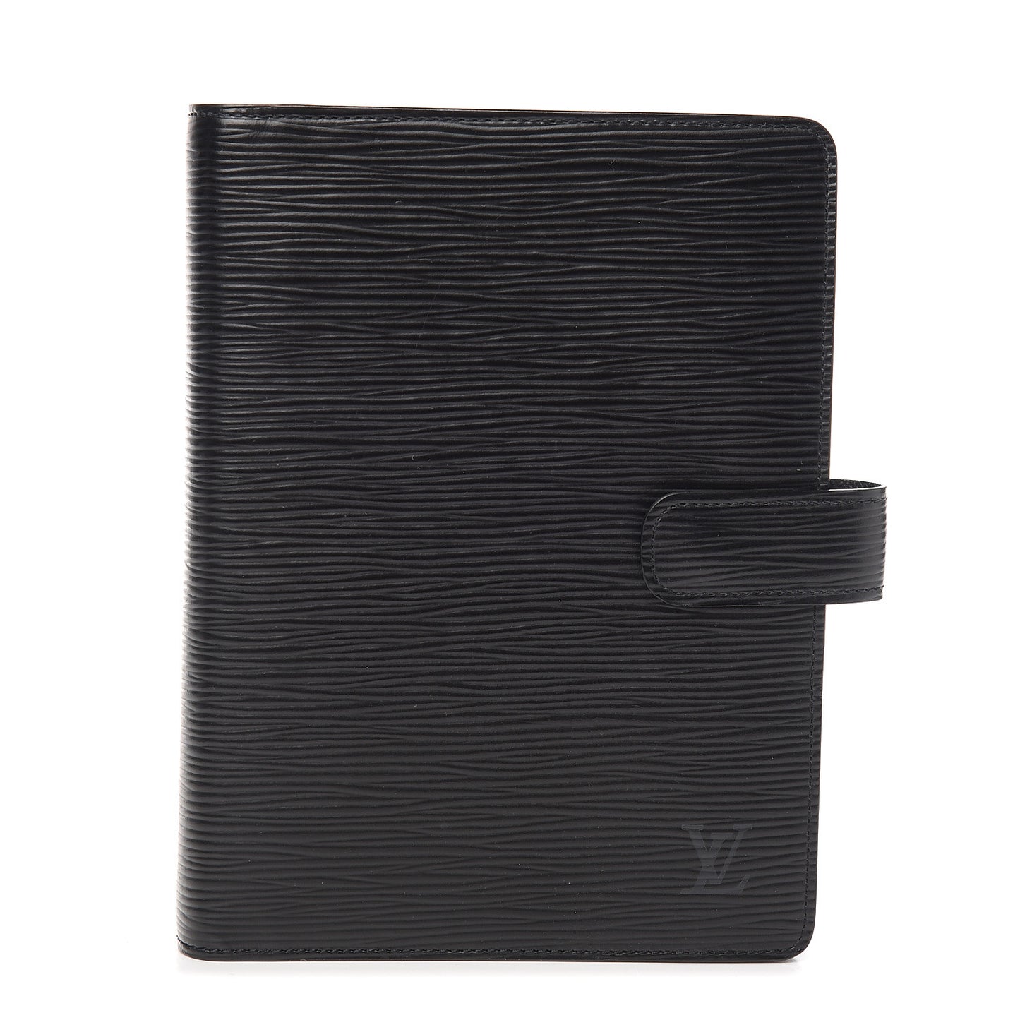 Epi Medium Ring Agenda Cover Black