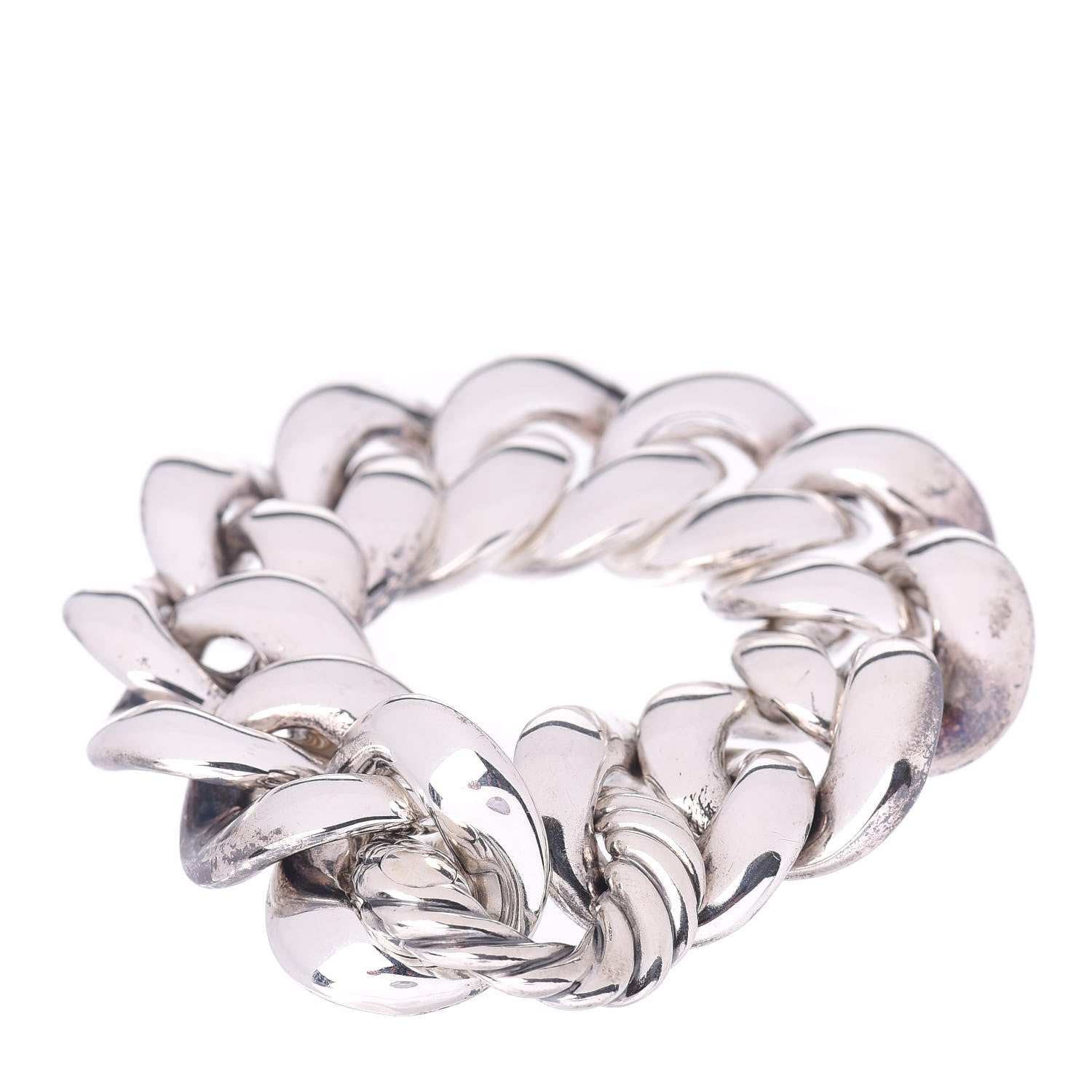 David Yurman Sterling Silver Cordelia Curb Link Bracelet 3 of 4