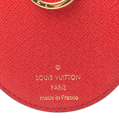 Louis Vuitton Monogram 2020 Christmas Animation Bumper Cars Bag Charm Key Ring Coquelicot 3 of 4