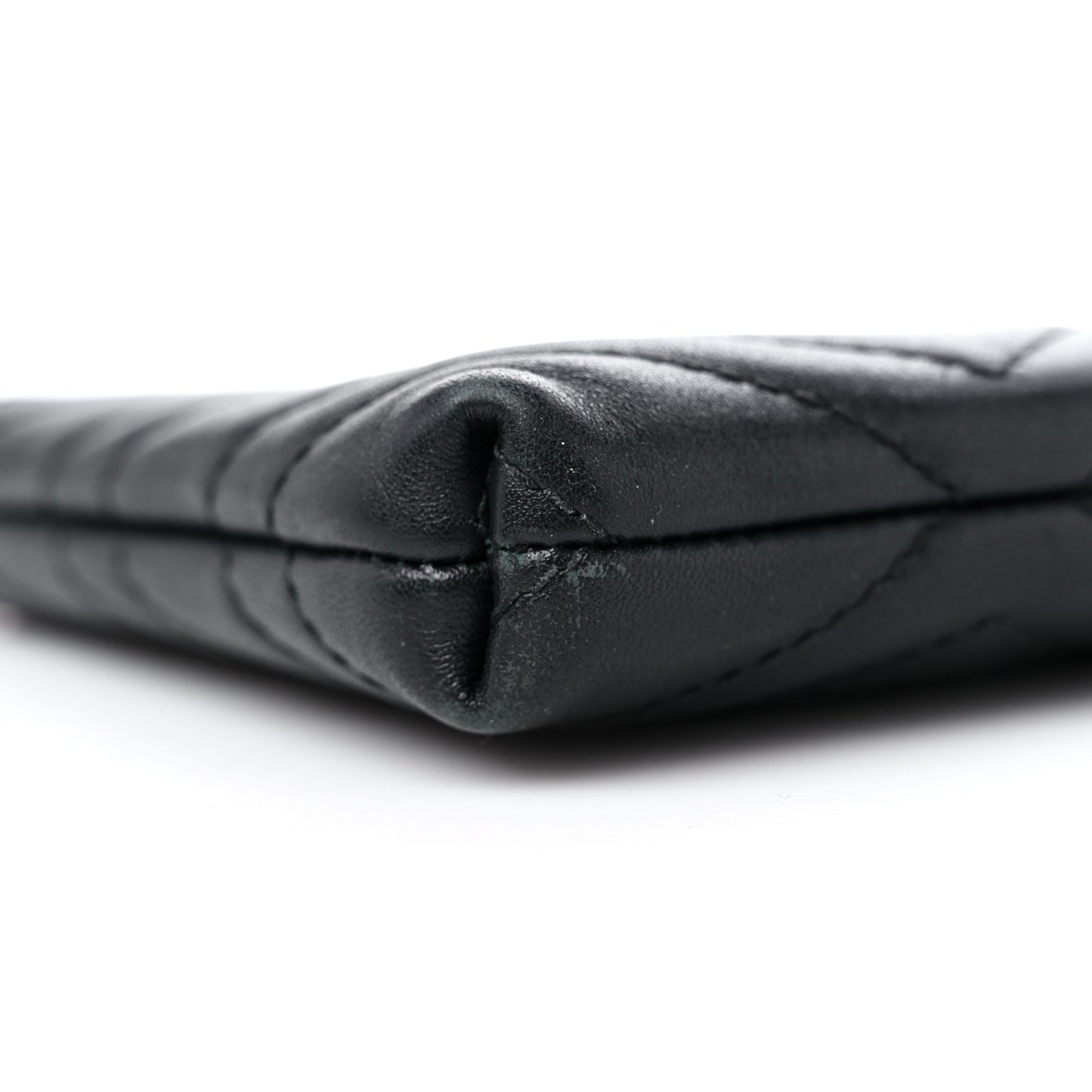 Calfskin Matelasse Mini GG Marmont Chain Bag Black