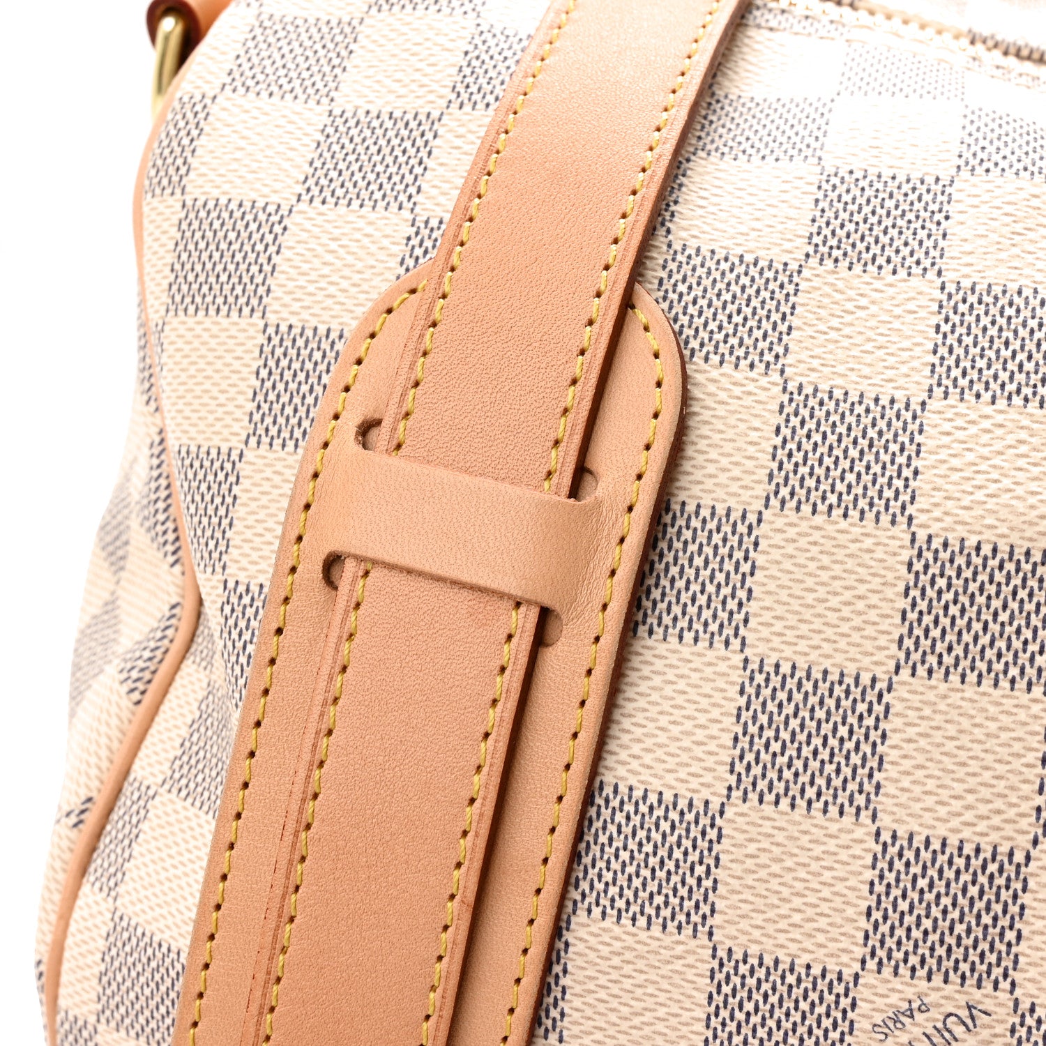 Louis Vuitton Damier Azur Keepall Bandouliere 55 13 of 17