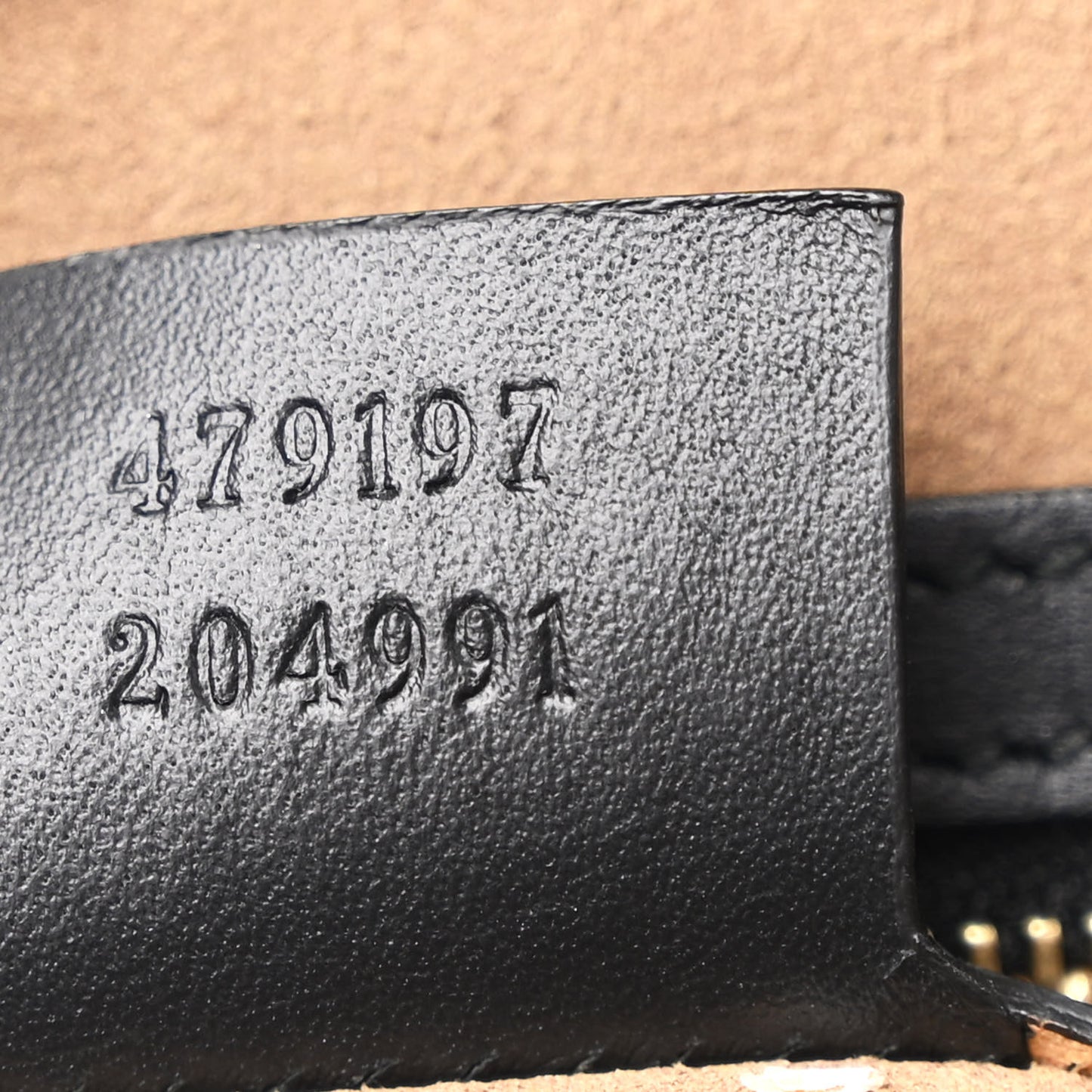 GG Supreme Monogram Medium Padlock Tote Black