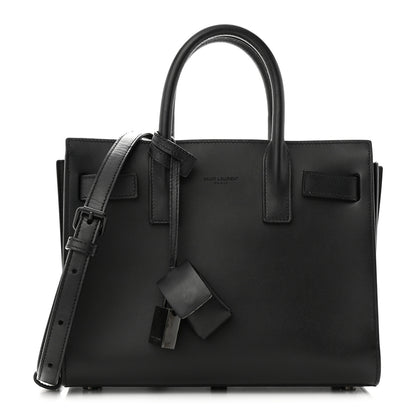 Saint Laurent Calfskin Nano Sac De Jour Black 1 of 15