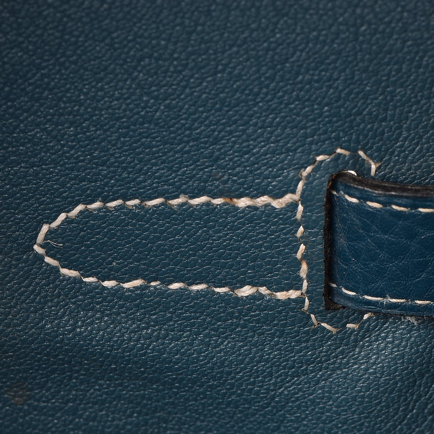 Hermes Taurillon Clemence Birkin 35 Bleu Thalassa 10 of 56