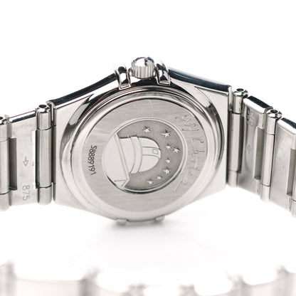 Omega Stainless Steel Diamond Mother of Pearl 23mm Constellation My Choice Quartz Watch 1566.76 4 of 4