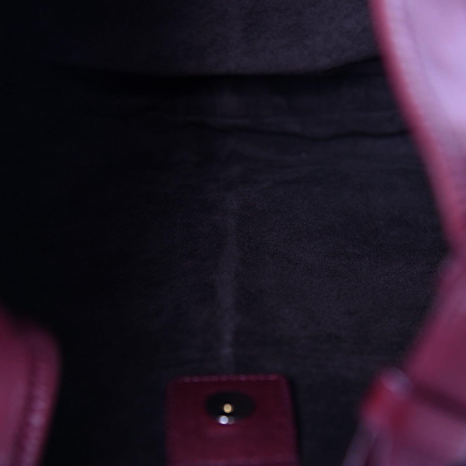 Saint Laurent Buffalo Medium Mombasa Horn Bag Red 8 of 25