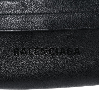 Balenciaga Smooth Calfskin Logo Large Everyday Beltpack Black 9 of 13