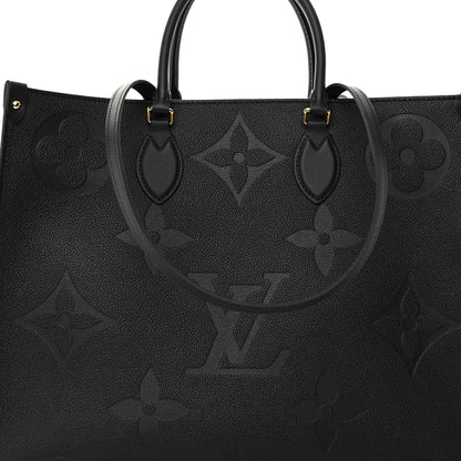 Louis Vuitton Empreinte Monogram Giant Onthego GM Black 7 of 9
