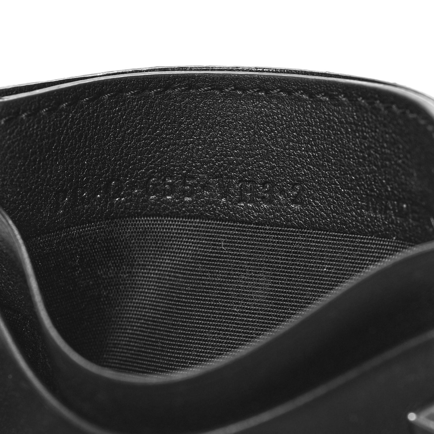 VALENTINO GARAVANI Vitello Rockstud Card Holder Black