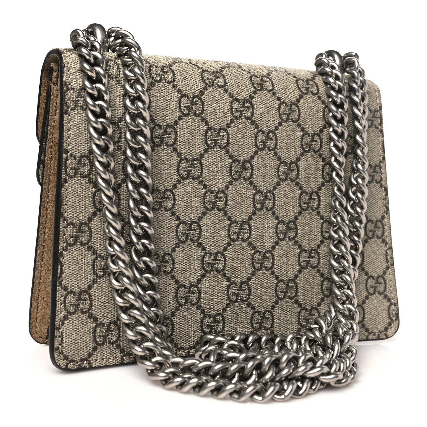 GG Supreme Monogram Mini Dionysus Shoulder Bag Taupe
