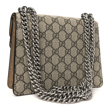 Gucci GG Supreme Monogram Mini Dionysus Shoulder Bag Taupe 3 of 11