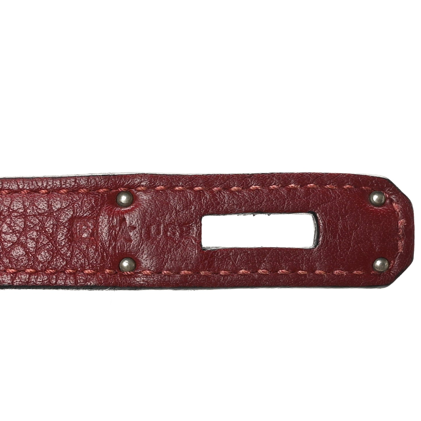 Taurillon Clemence Birkin 35 Rouge Garance