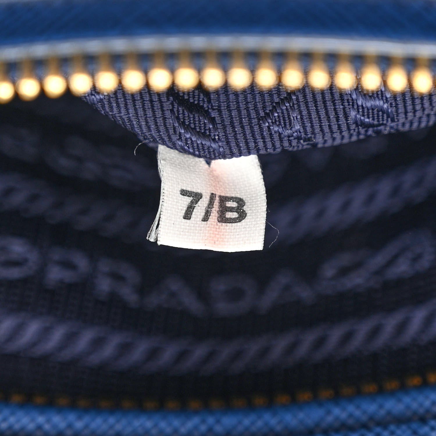 Prada Saffiano Small Galleria Double Zip Tote Bluette 7 of 11