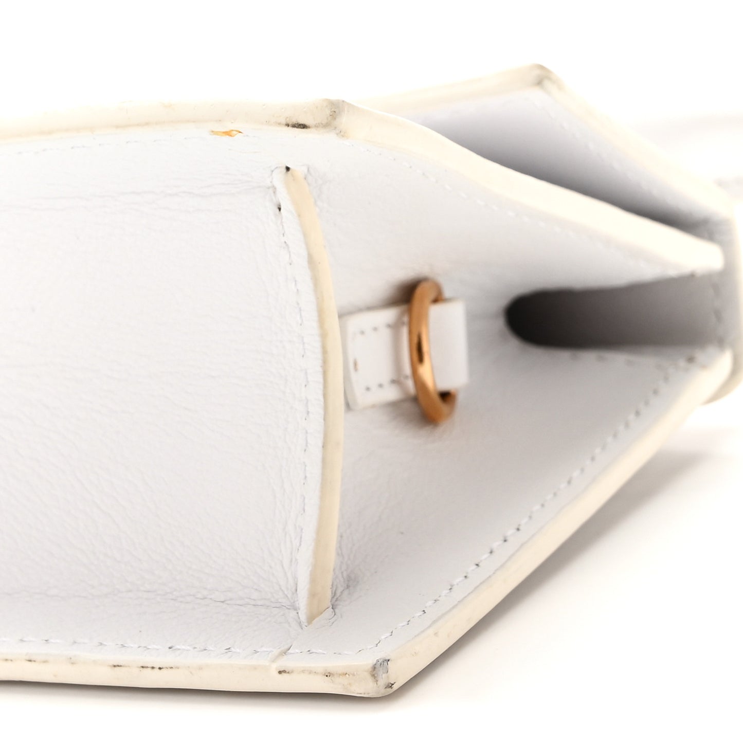 Smooth Calfskin Le Chiquito White