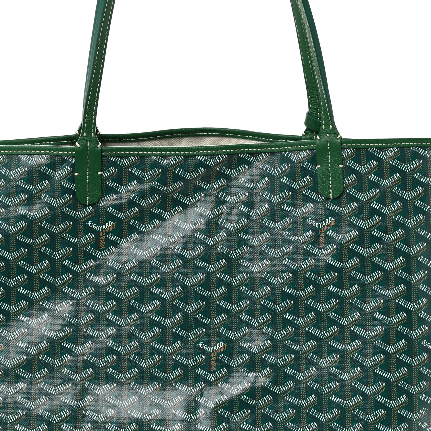 Goyard Goyardine Saint Louis GM Green 9 of 11