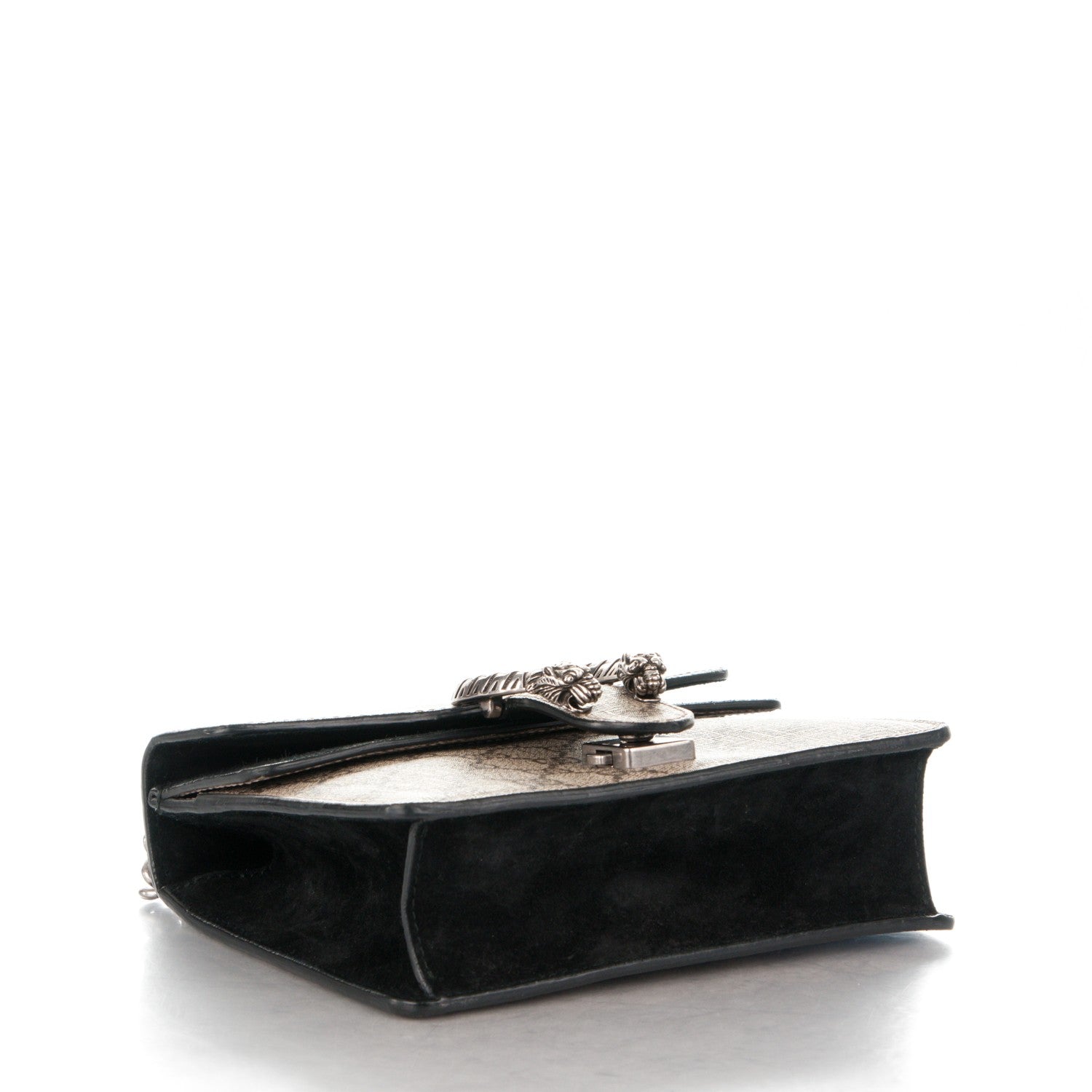 Gucci GG Supreme Monogram Mini Dionysus Shoulder Bag Black 4 of 6