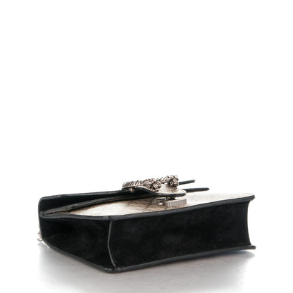 Gucci GG Supreme Monogram Mini Dionysus Shoulder Bag Black 4 of 6