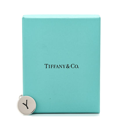 Tiffany Sterling Silver Letter Y Charm 4 of 4