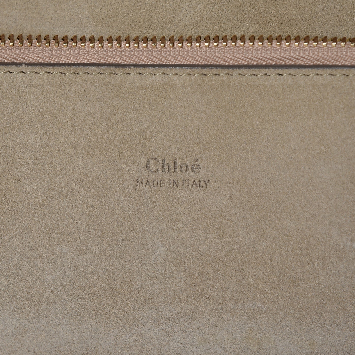 Suede Calfskin Medium Faye Shoulder Bag Tobacco