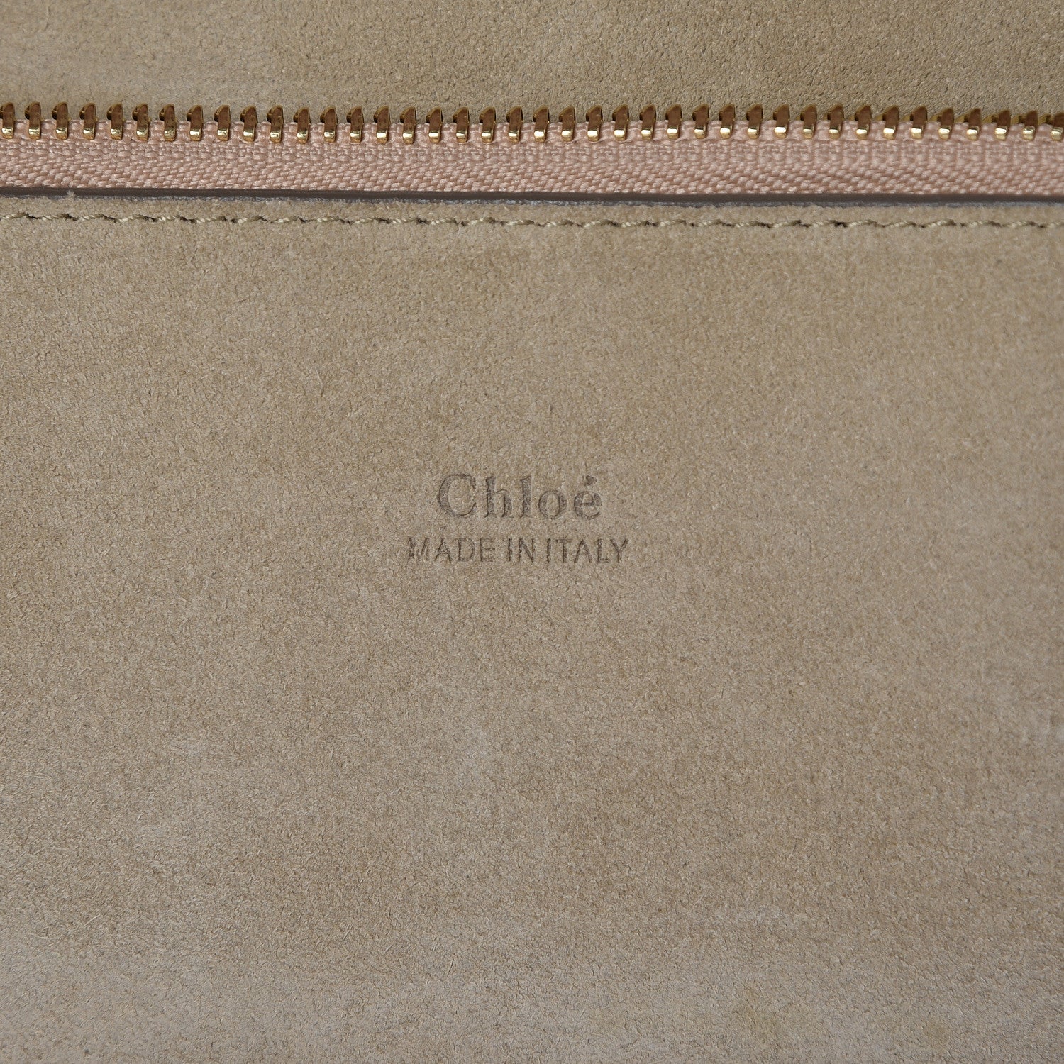 Chloe Suede Calfskin Medium Faye Shoulder Bag Tobacco 7 of 18