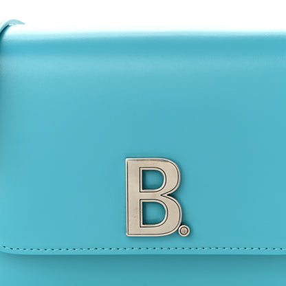 Balenciaga Shiny Box Calfskin Small B Bag Turquoise 7 of 10