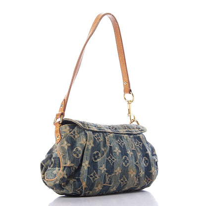 Louis Vuitton Denim Raye Mini Pleaty 2 of 9