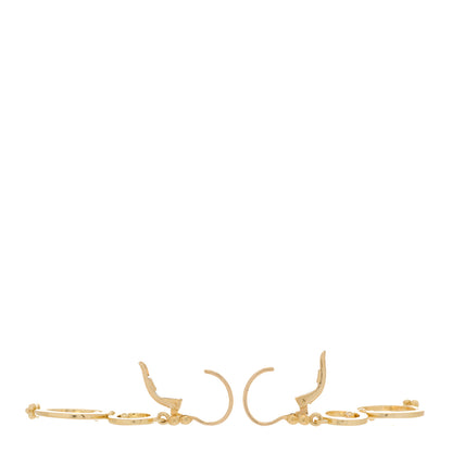 Temple St. Clair 18K Yellow Gold Spin Drop Earrings 4 of 4