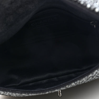 Chanel Suede Beaded Small Flap Dark Grey 5 of 10