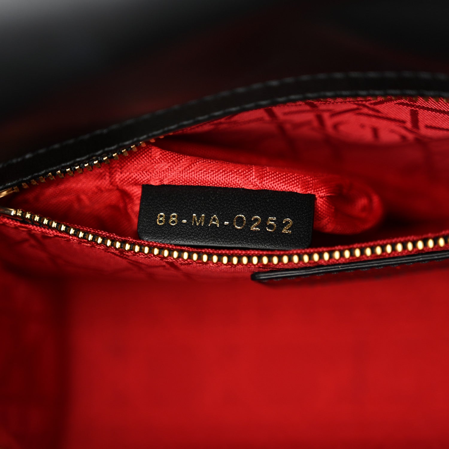 Christian Dior Lambskin Cannage Small My ABCDior Lady Dior Black 7 of 11