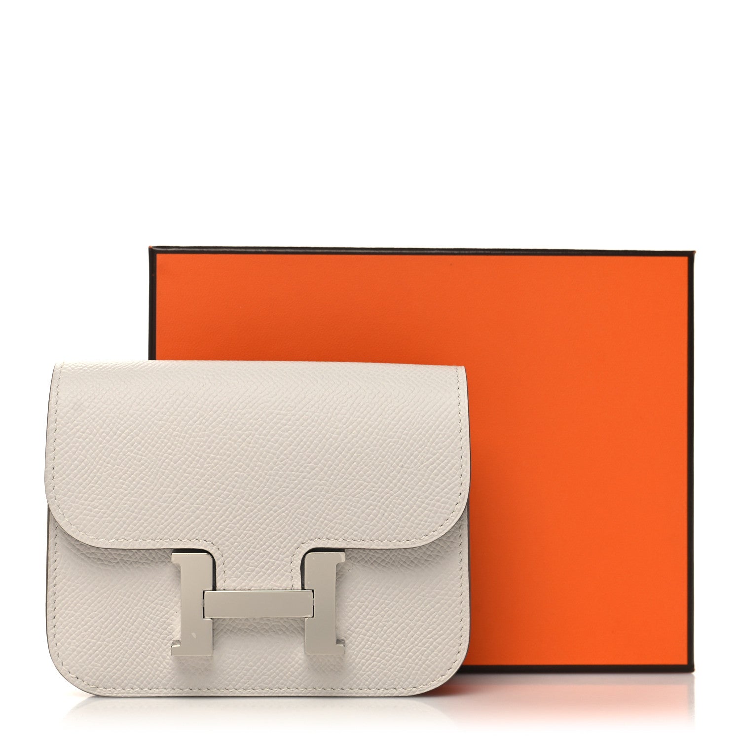 Hermes Epsom Constance Slim Wallet Gris Pale 11 of 11